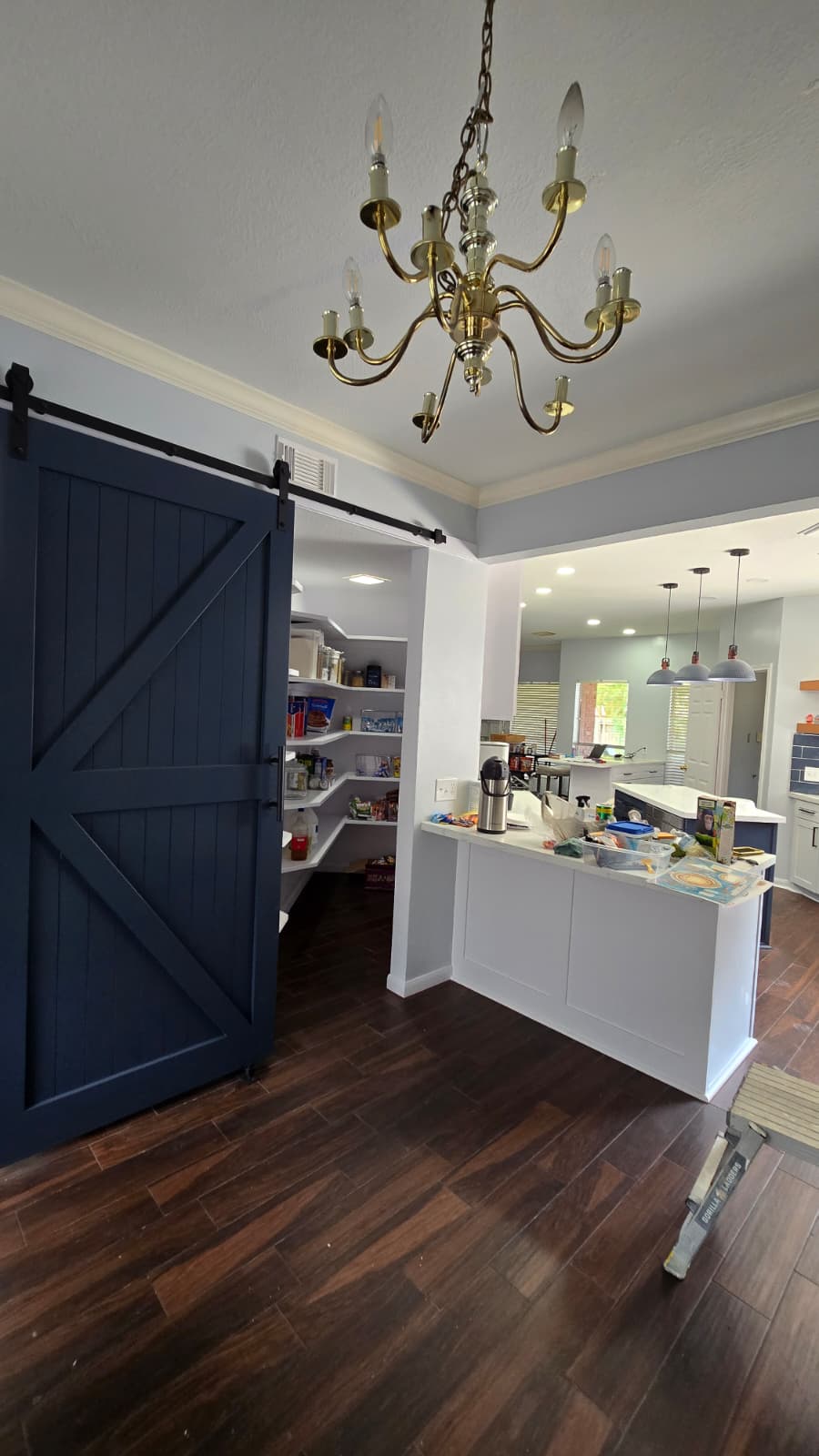 green kitchen cabinet remodel