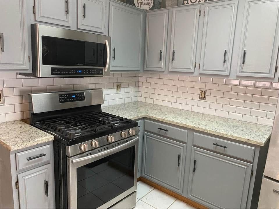 kitchen remodeling with oven and cabinets